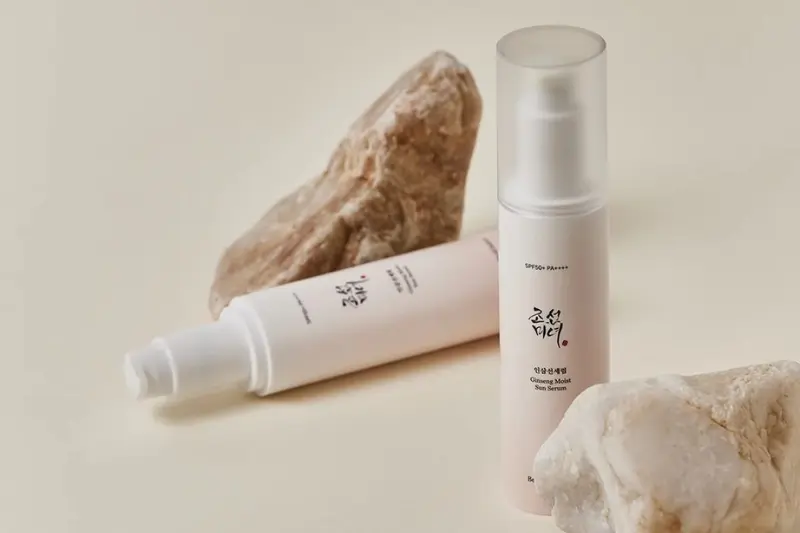 beauty of joseon ginseng moist sun serum spf 50+
