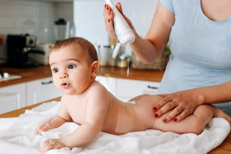 diapering and skin hygiene