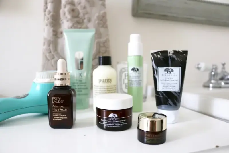 night anti-aging skincare routine