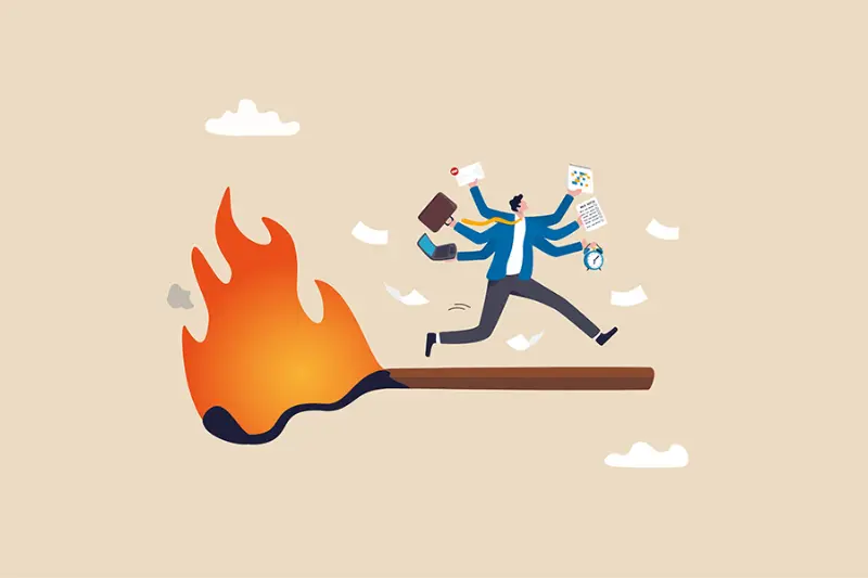 prevents burnout
